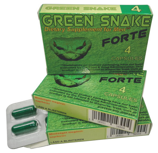 Green Snake Forte potencianövelő rendelés, vásárlás az INTIM CENTER szexshop